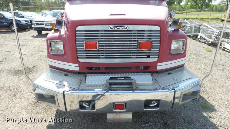 image for item DC1275 1998 Freightliner FL106 Business Class Mobile Air One emergency response truck