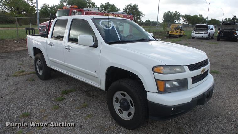 image for item DC1276 2009 Chevrolet Colorado LT Crew Cab pickup truck