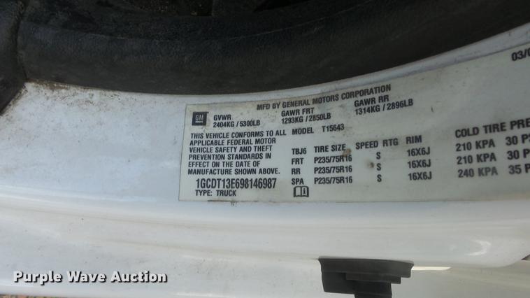 image for item DC1277 2009 Chevrolet Colorado LT Crew Cab pickup truck