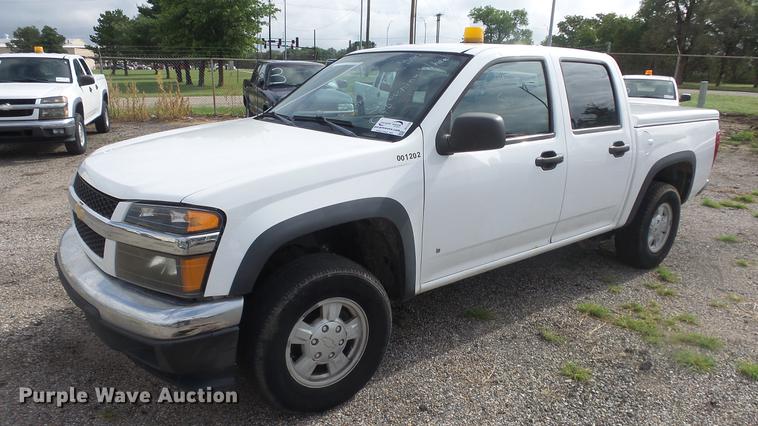 image for item DC1278 2006 Chevrolet Colorado Crew Cab pickup truck