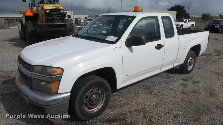 image for item DC1279 2008 Chevrolet Colorado Ext. Cab pickup truck