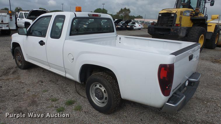 image for item DC1279 2008 Chevrolet Colorado Ext. Cab pickup truck
