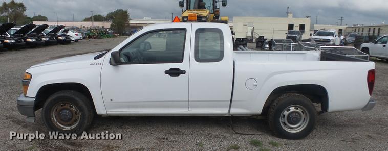 image for item DC1279 2008 Chevrolet Colorado Ext. Cab pickup truck