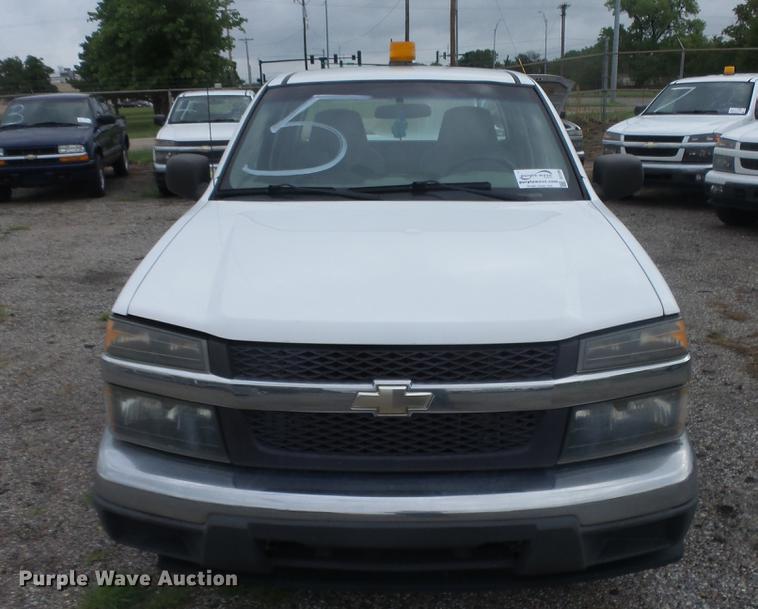 image for item DC1280 2007 Chevrolet Colorado Ext. Cab pickup truck