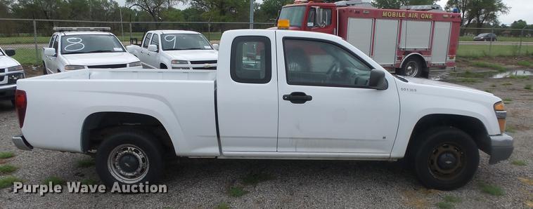 image for item DC1280 2007 Chevrolet Colorado Ext. Cab pickup truck