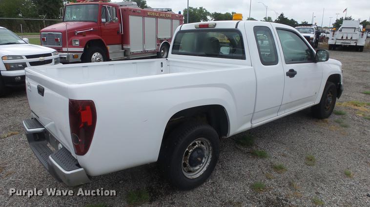 image for item DC1280 2007 Chevrolet Colorado Ext. Cab pickup truck