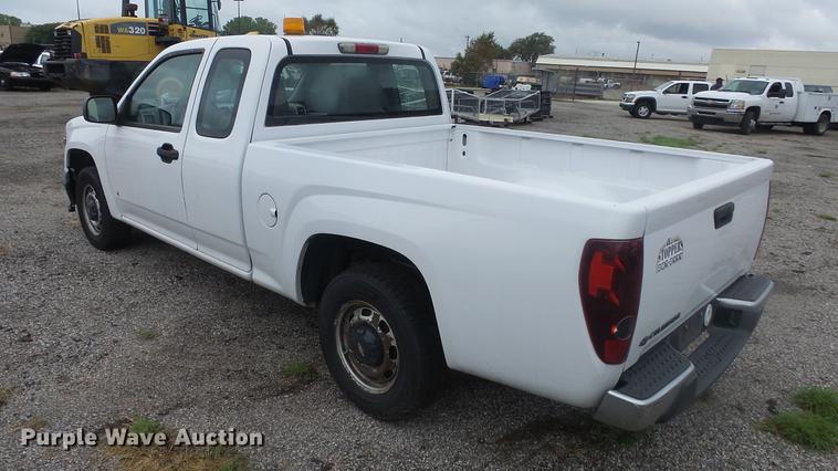 image for item DC1280 2007 Chevrolet Colorado Ext. Cab pickup truck
