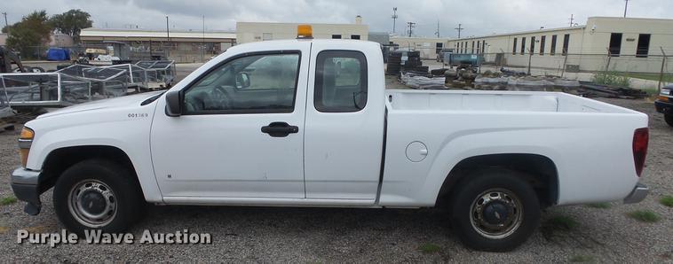 image for item DC1280 2007 Chevrolet Colorado Ext. Cab pickup truck