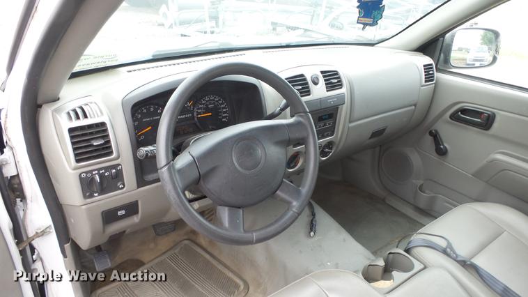 image for item DC1280 2007 Chevrolet Colorado Ext. Cab pickup truck