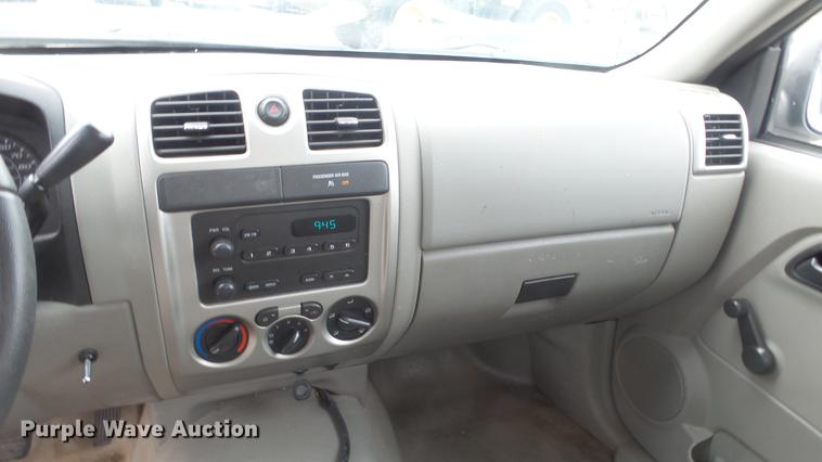 image for item DC1280 2007 Chevrolet Colorado Ext. Cab pickup truck