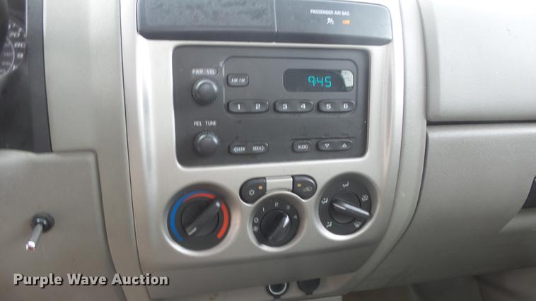 image for item DC1280 2007 Chevrolet Colorado Ext. Cab pickup truck