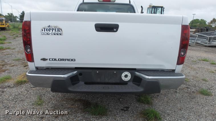 image for item DC1280 2007 Chevrolet Colorado Ext. Cab pickup truck