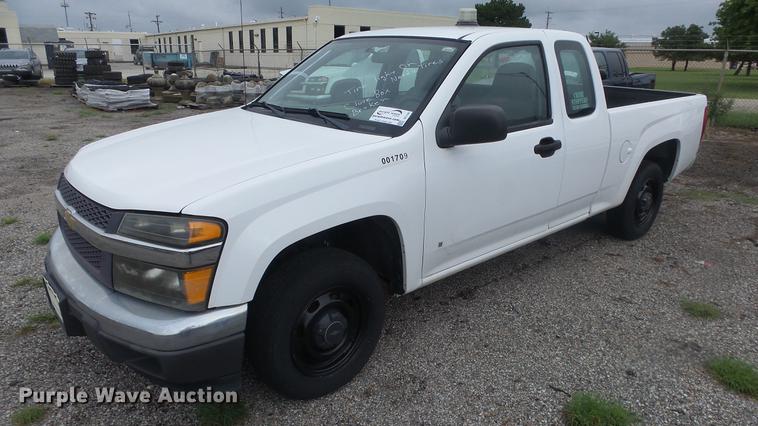 image for item DC1281 2008 Chevrolet Colorado Ext. Cab pickup truck