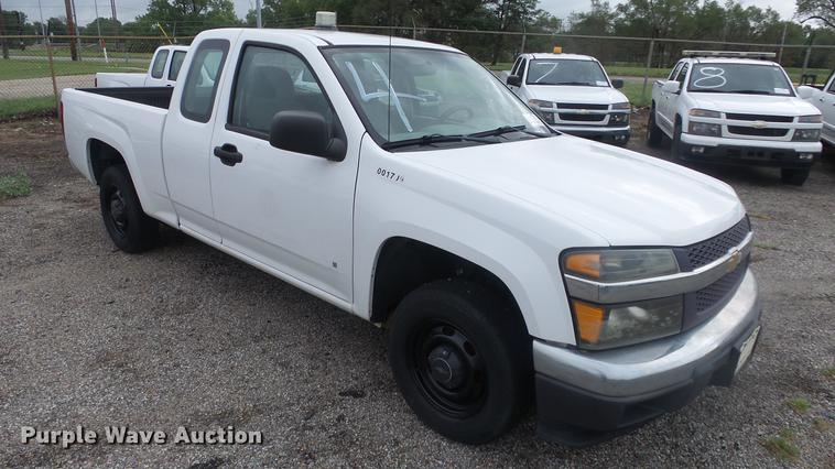 image for item DC1281 2008 Chevrolet Colorado Ext. Cab pickup truck