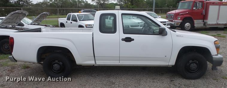image for item DC1281 2008 Chevrolet Colorado Ext. Cab pickup truck
