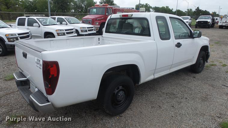 image for item DC1281 2008 Chevrolet Colorado Ext. Cab pickup truck