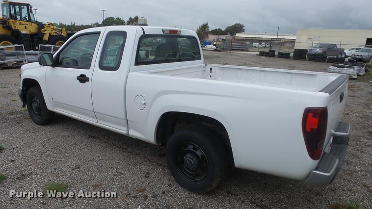 image for item DC1281 2008 Chevrolet Colorado Ext. Cab pickup truck