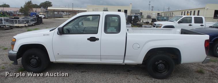 image for item DC1281 2008 Chevrolet Colorado Ext. Cab pickup truck