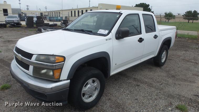 image for item DC1283 2006 Chevrolet Colorado Crew Cab pickup truck