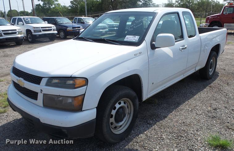 image for item DC1285 2009 Chevrolet Colorado Ext. Cab pickup truck