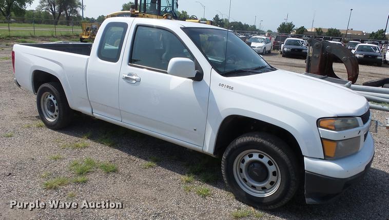 image for item DC1285 2009 Chevrolet Colorado Ext. Cab pickup truck