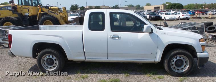 image for item DC1285 2009 Chevrolet Colorado Ext. Cab pickup truck