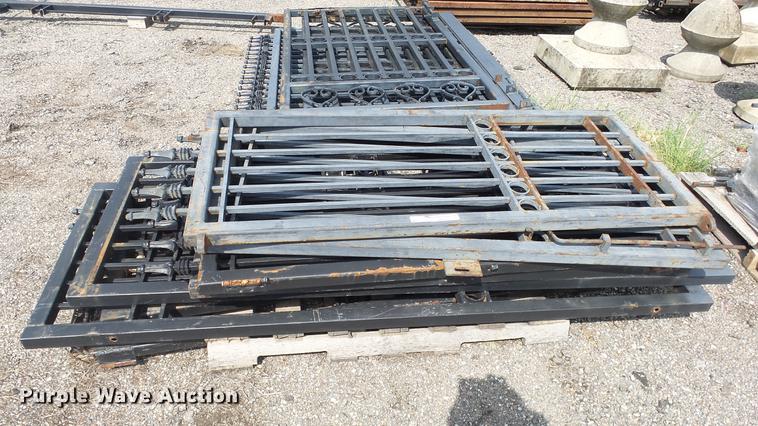 image for item EF9238 Wrought iron fencing