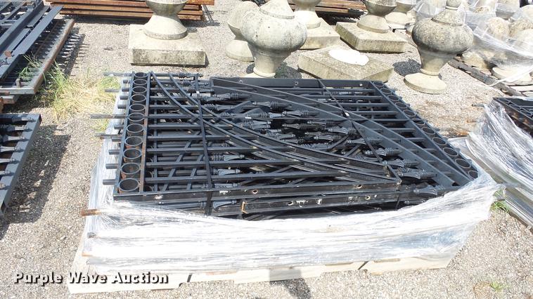 image for item EF9238 Wrought iron fencing