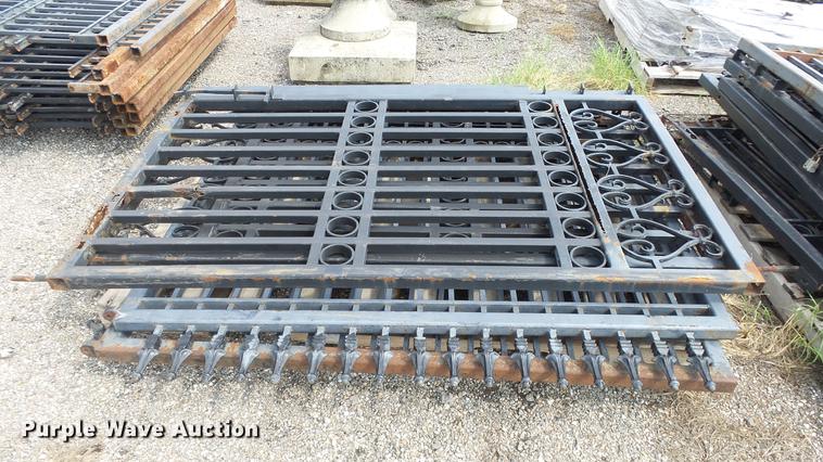 image for item EF9238 Wrought iron fencing