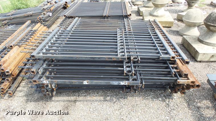 image for item EF9238 Wrought iron fencing