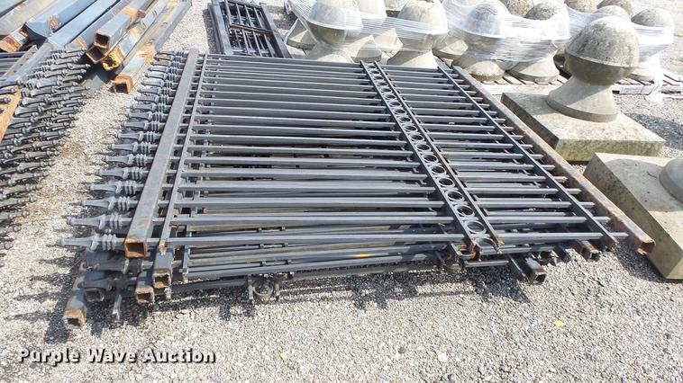 image for item EF9238 Wrought iron fencing