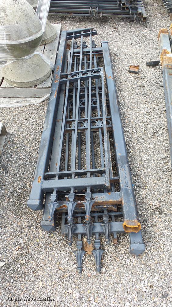 image for item EF9238 Wrought iron fencing