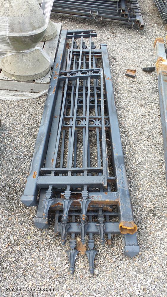image for item EF9238 Wrought iron fencing
