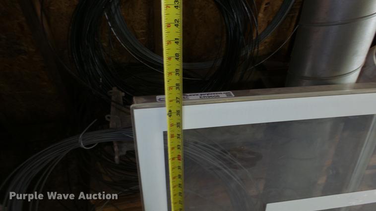 image for item ER9608 Stainless steel aquatic basketball backboard and support