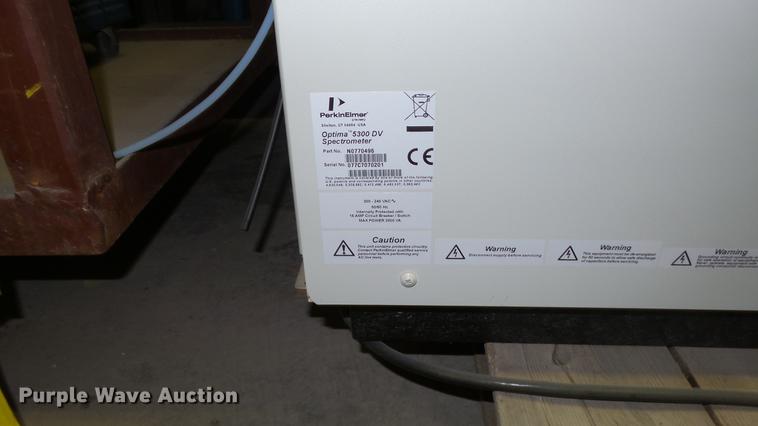 image for item ES9250 Perkin-Elmer Optima 5500DV inductively coupled spectrometer