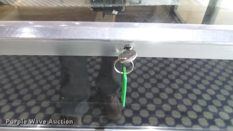 image for item EF9067 Glass show case on wood base