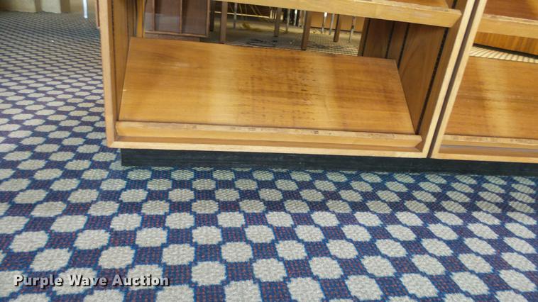 image for item EF9071 (2) wood bookshelves