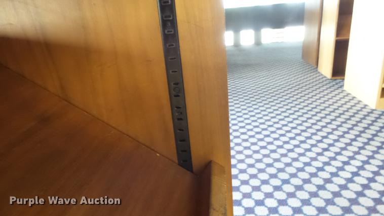 image for item EF9071 (2) wood bookshelves