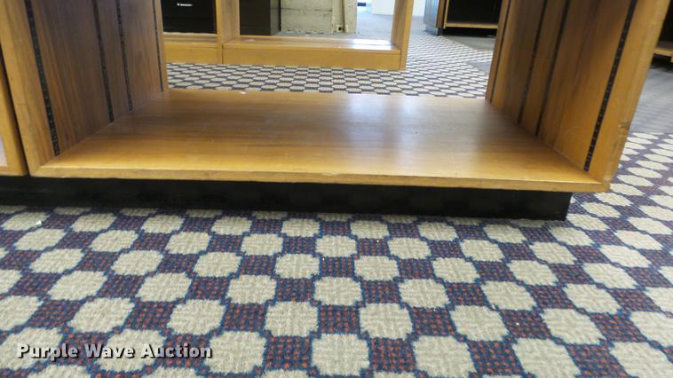 image for item EF9071 (2) wood bookshelves