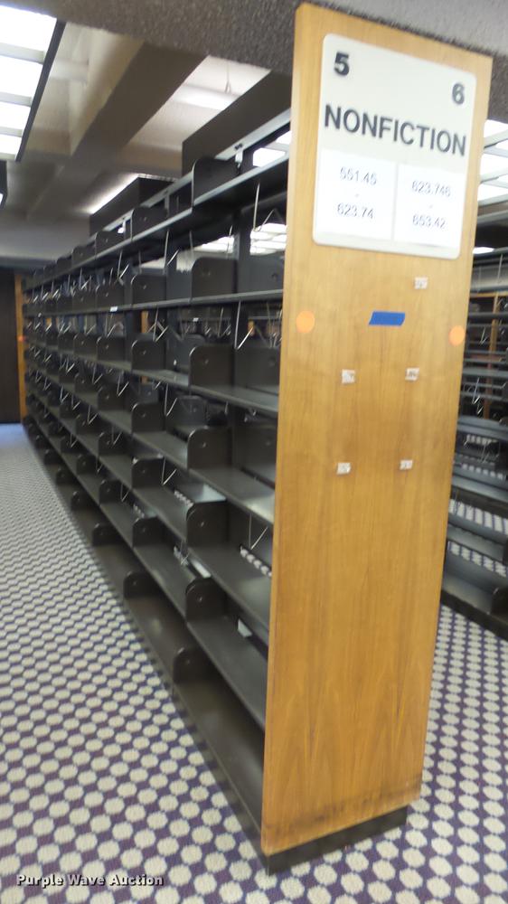 image for item EF9075 (8) floor-to-ceiling style bookshelves