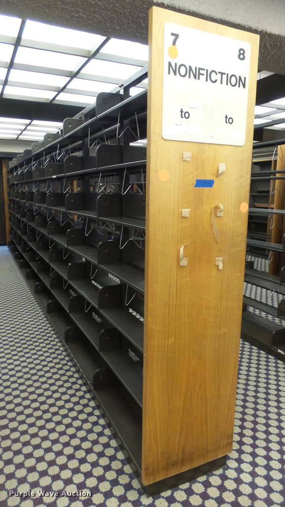 image for item EF9075 (8) floor-to-ceiling style bookshelves