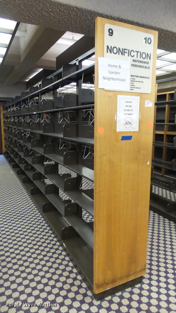 image for item EF9075 (8) floor-to-ceiling style bookshelves