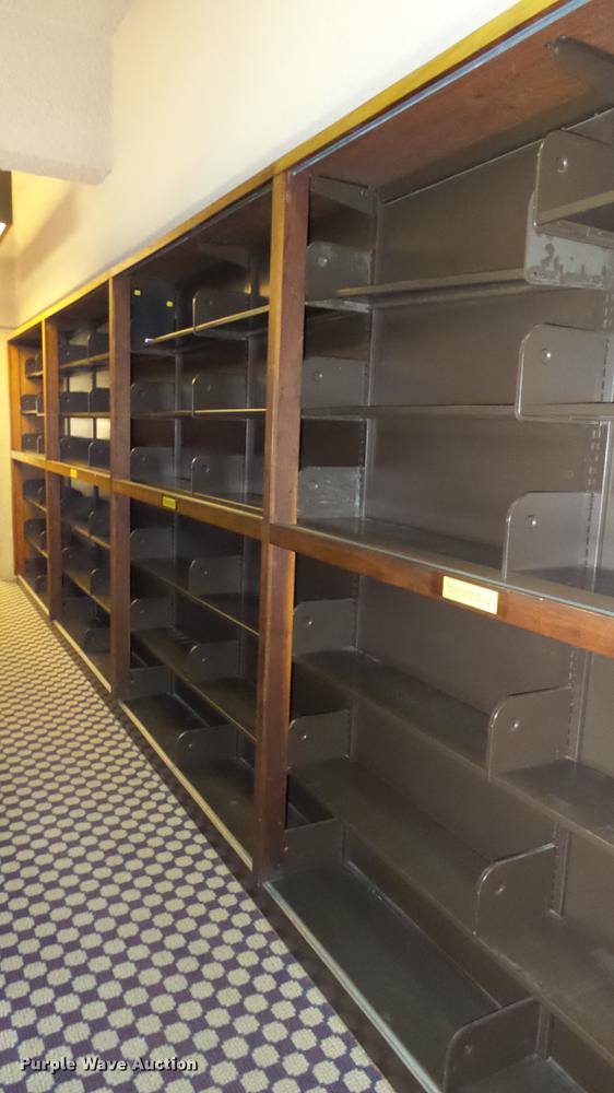 image for item EF9077 (5) wood bookshelves