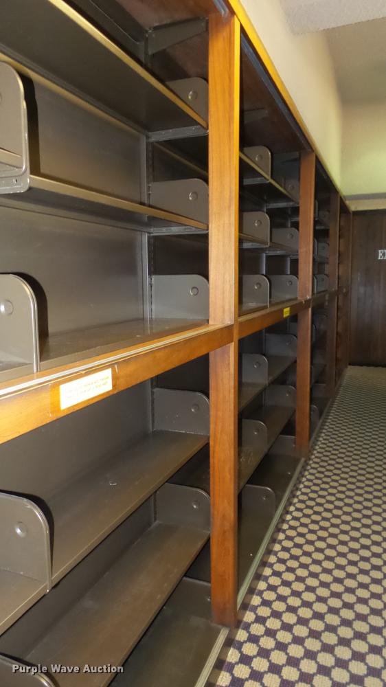 image for item EF9077 (5) wood bookshelves