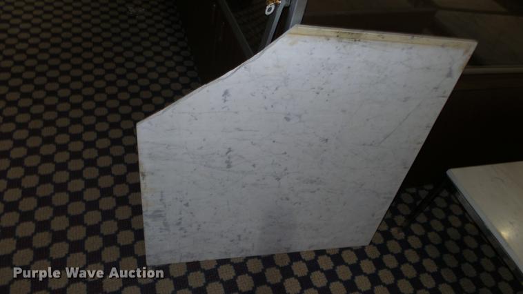 image for item EF9085 (9) marble top coffee and end tables