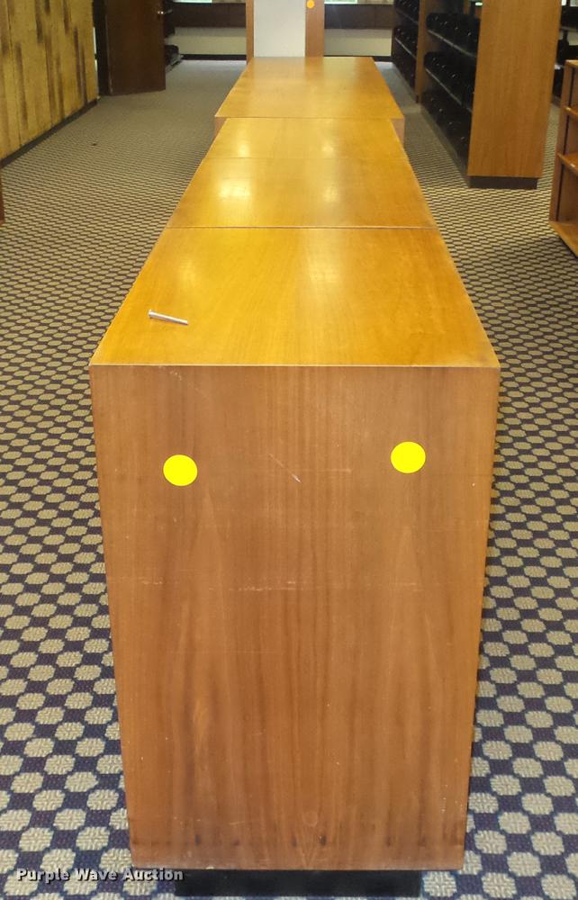 image for item EF9096 (6) wood bookshelves