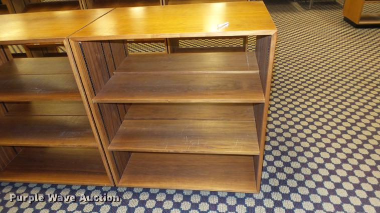 image for item EF9096 (6) wood bookshelves