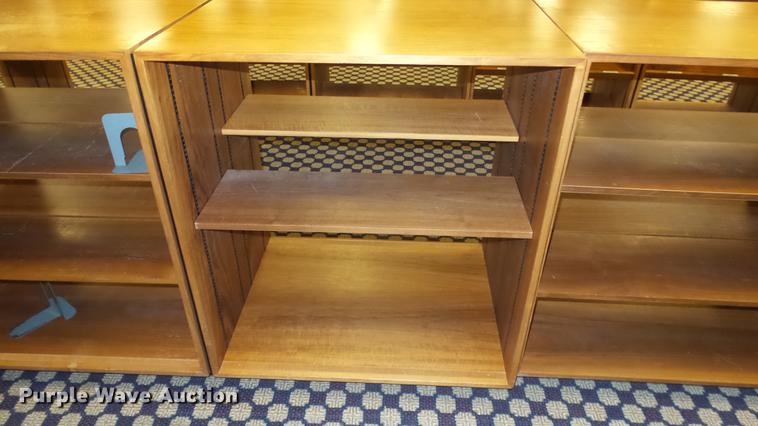 image for item EF9096 (6) wood bookshelves