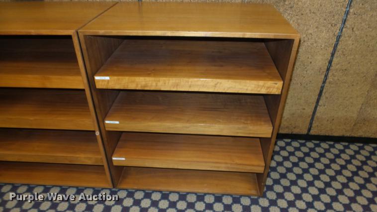 image for item EF9096 (6) wood bookshelves