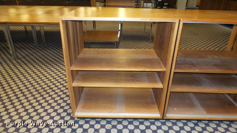 image for item EF9096 (6) wood bookshelves